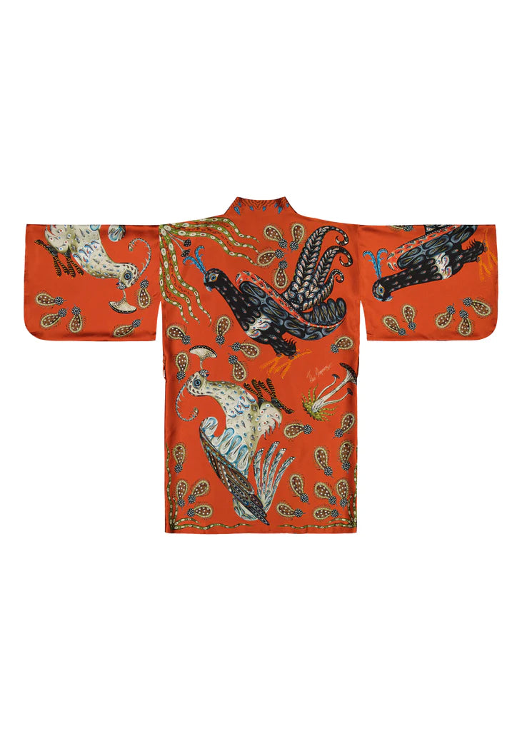 Firebird Kimono Orange | KLAUS HAAPANIEMI & Co.