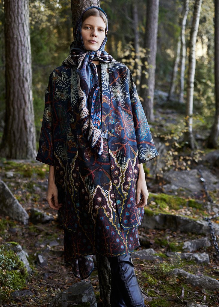Florian silk coat | KLAUS HAAPANIEMI & Co.
